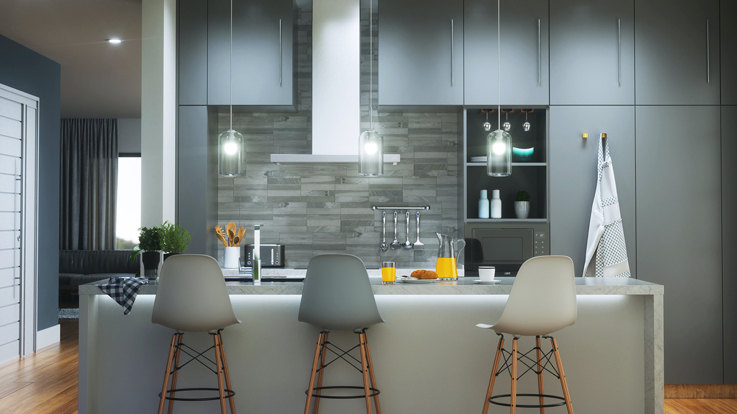 Nanoleaf Essentials B22 A60 8.5W Smart Light Bulb with Matter - 3 Pack (Multicolour)