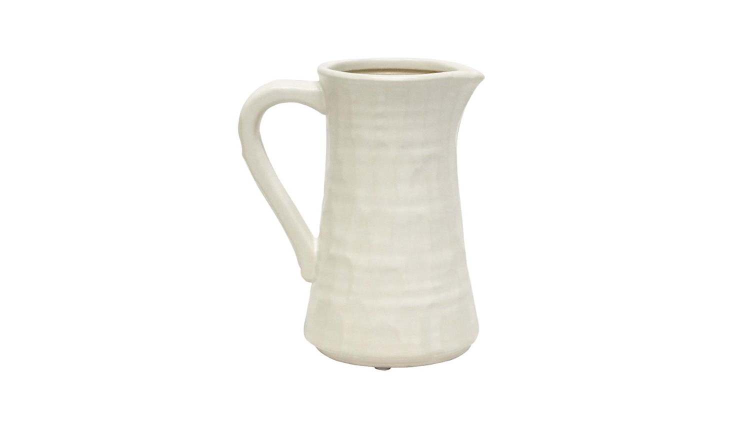 Sultan Ceramic White Jug