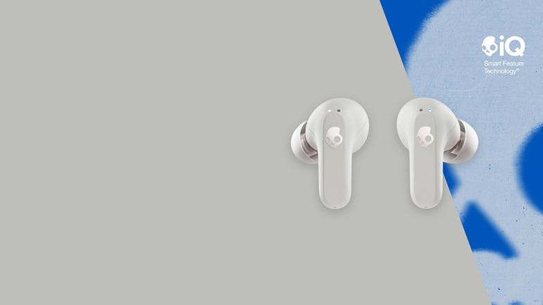 Skullcandy Rail True Wireless In-Ear Headphones - Bone White