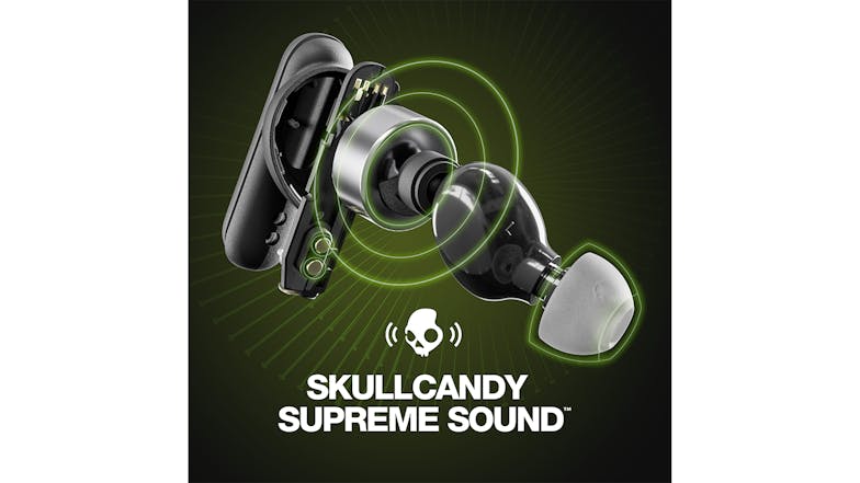 Skullcandy Smokin True Wireless In-Ear Headphones - Black