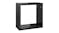 NNEVL Wall Shelves Floating Cube 6pcs. 30 x 15 x 30cm - Gloss Black