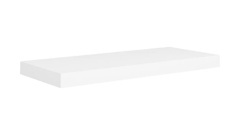 NNEVL Wall Shelves Floating Ledge 60 x 23.5 x 3.8cm - White