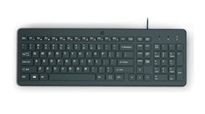 HP 150 Wired Keyboard - Black