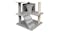 NNEVL Cat Tree w/ Scratching posts & Ramp 125cm - Grey