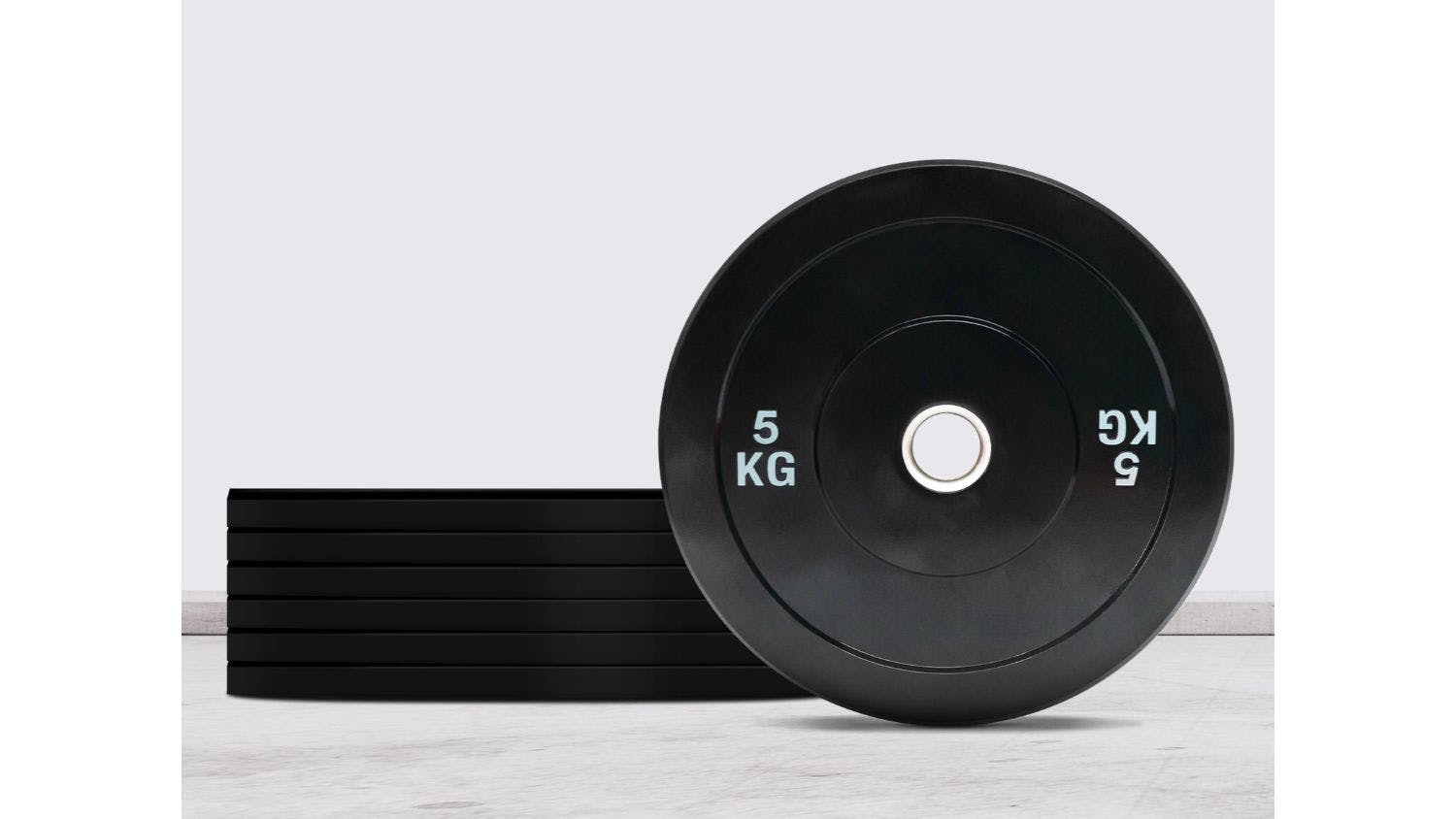 PROTRAIN Rubber Coated Weight Plate 5kg 2pcs.