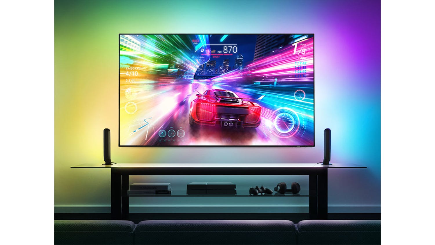 Samsung Q60C - 50 Pulgadas - QLED Ultra HD 4K - Smart TV Tizen
