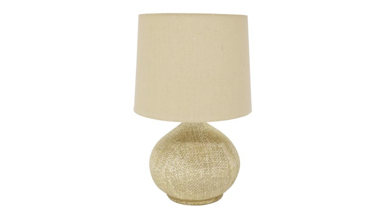 Hesian 52cm Table Lamp - Taupe