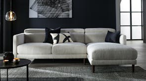 Stella 3-Seater Fabric Sofa with Chaise