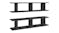 NNEVL Wall Shelves Floating Ladder 2pcs. 90 x 18 x 20cm - Grey