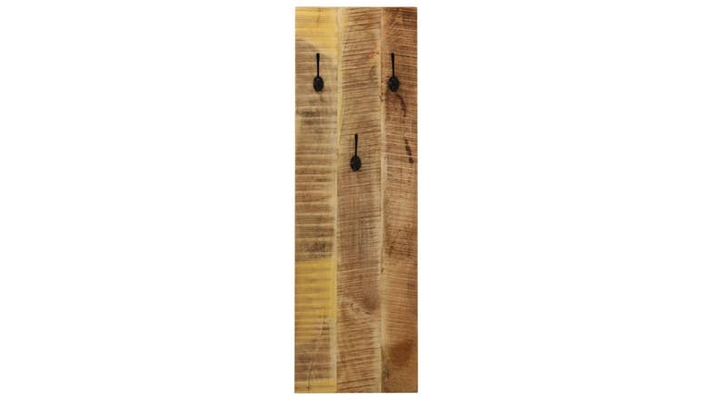 NNEVL Wall-Mounted Coat Rack 36 x 110 x 3cm 2pcs. - Mango Wood