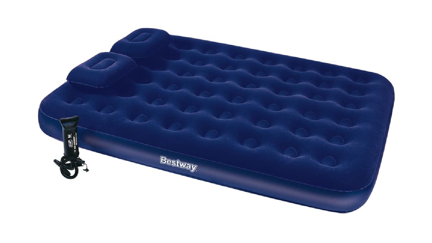 NNEVL Bestway Inflatable Queen Airbed Flocked w/ Pillow & Air Pump