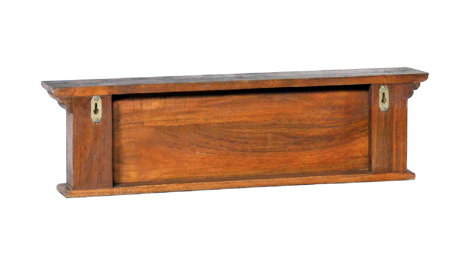 NNEVL Wall-Mounted Coat Rack 70 x 10 x 20cm - Teak Wood