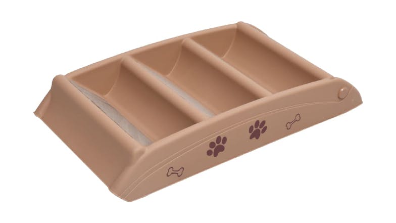 NNEVL Dog Stairs Folding 62 x 40 x 49cm - Brown