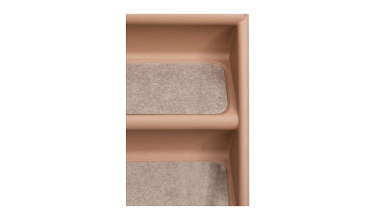 NNEVL Dog Stairs Folding 62 x 40 x 49cm - Brown