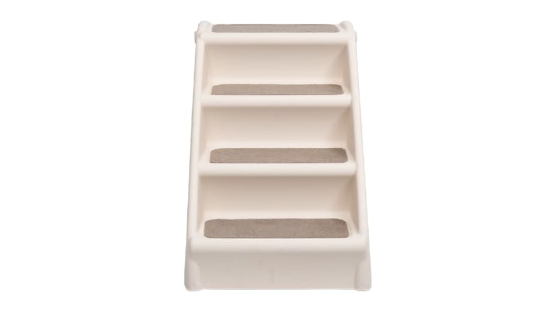 NNEVL Dog Stairs Folding 62 x 40 x 49cm - Cream