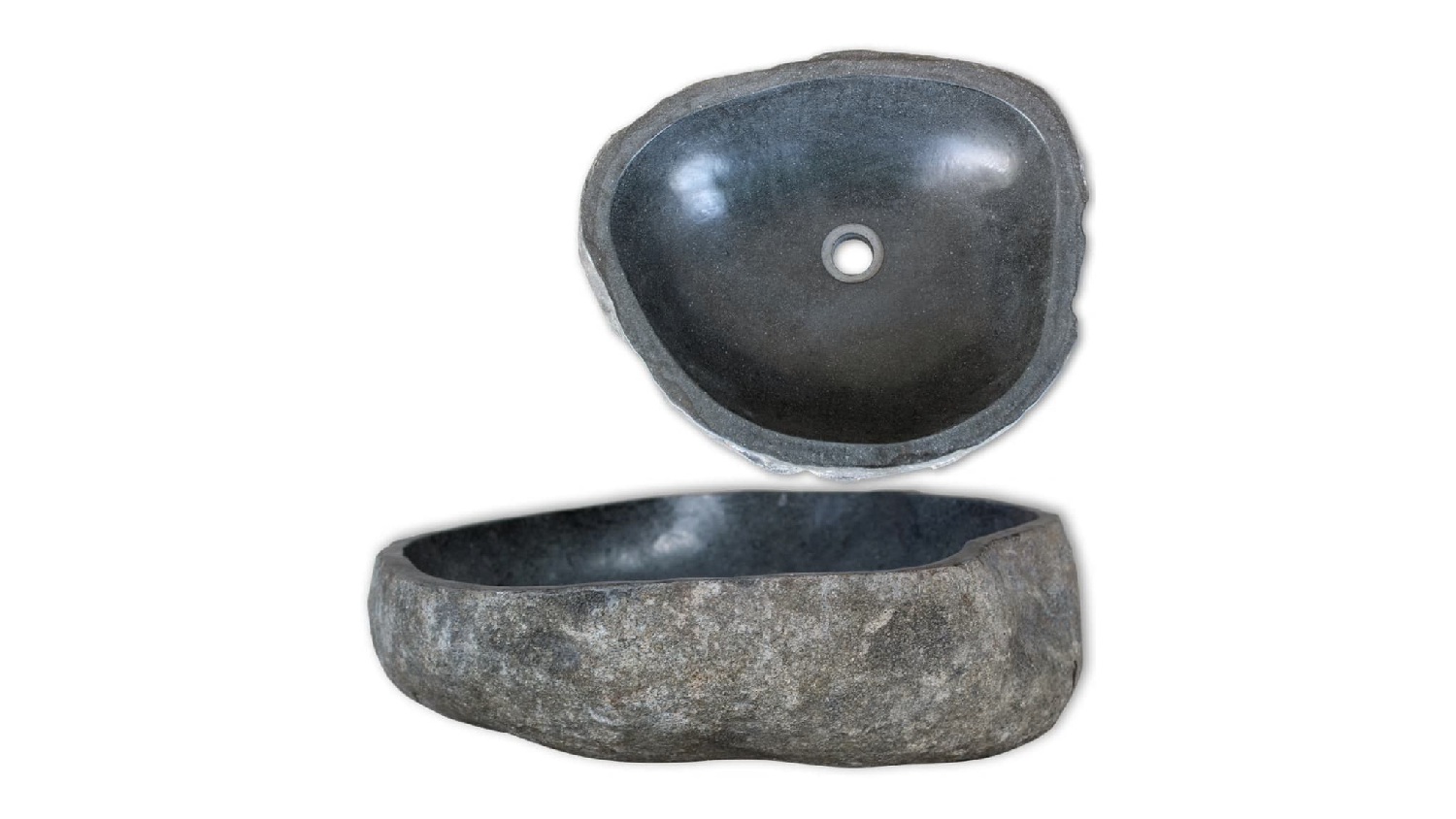 NNEVL Oval Riverstone Basin 38-45cm