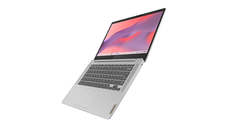 Lenovo IdeaPad Slim 14" Chromebook - MediaTek Kompaino 520 4GB-RAM 64GB-eMMC - Cloud Grey (82XJ002NAU)