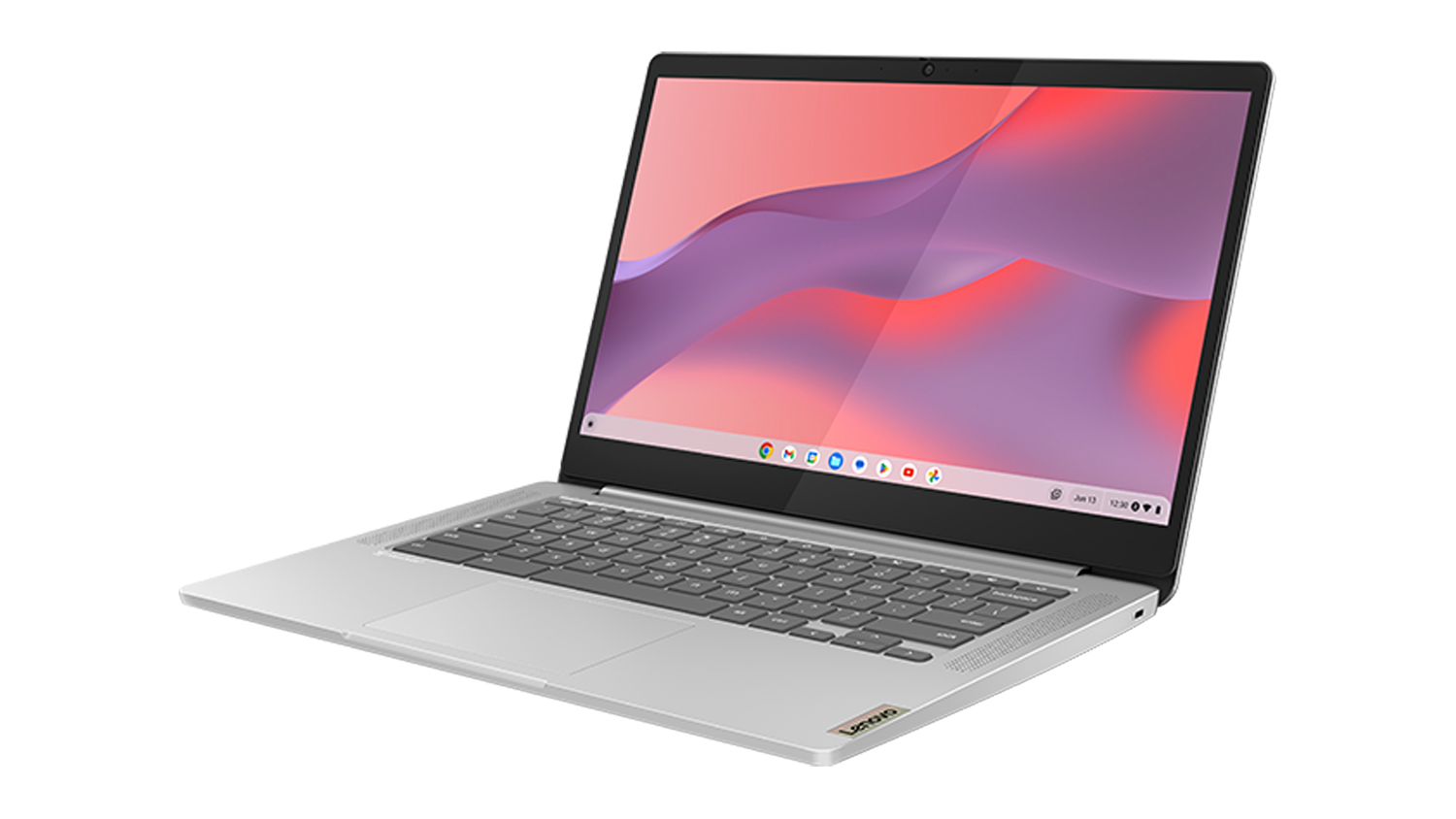 Lenovo IdeaPad Slim 14" Chromebook - MediaTek Kompanio 520 4GB-RAM 64GB-eMMC - Cloud Grey (82XJ002NAU)