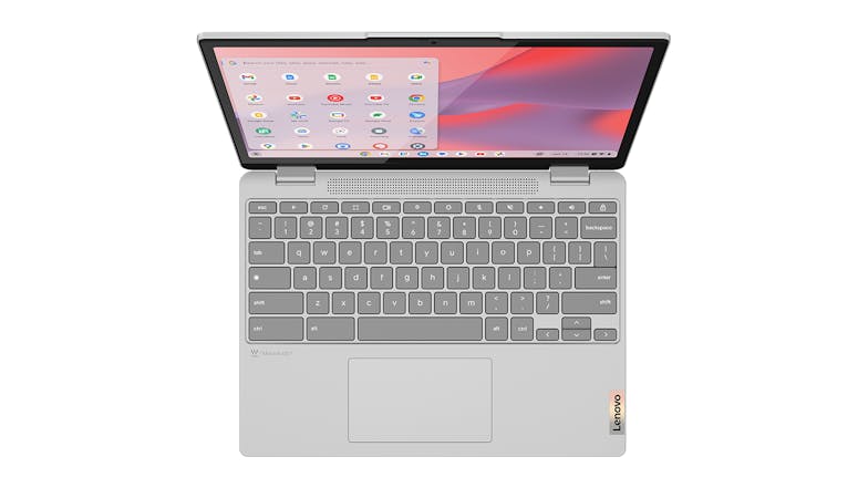 Lenovo IdeaPad Flex 3 12.2" 2-in-1 Chromebook - Intel N100  8GB-RAM 128GB-eMMC - Cloud Grey (82XH001SAU)