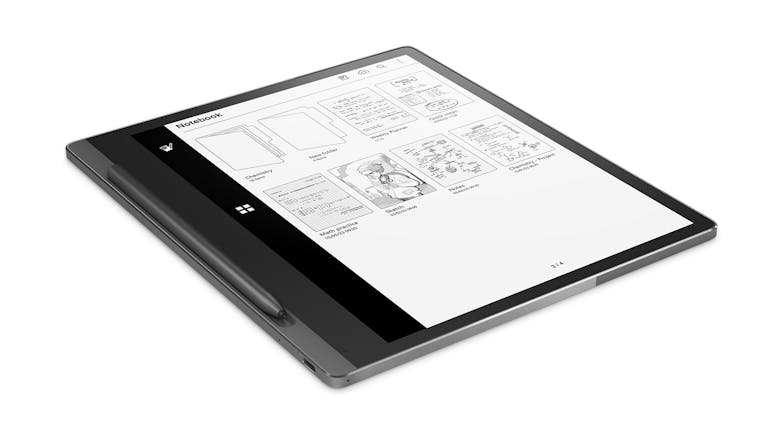 Lenovo Smart Paper 10.3" 64GB Wi-Fi eReader with Folio Case & Smart Paper Pen - Storm Grey