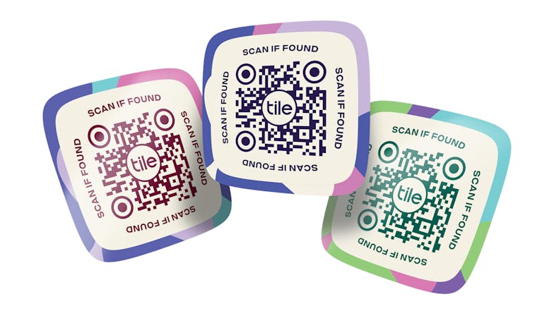 Tile Lost and Found QR Labels - 3 Pack