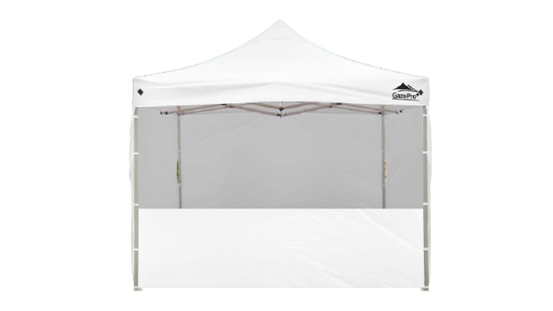 Gazepro Heavy-Duty Gazebo 3 x 3m with Full Wall Kit - White