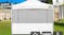 Gazepro Heavy-Duty Gazebo 3 x 3m with Full Wall Kit - White