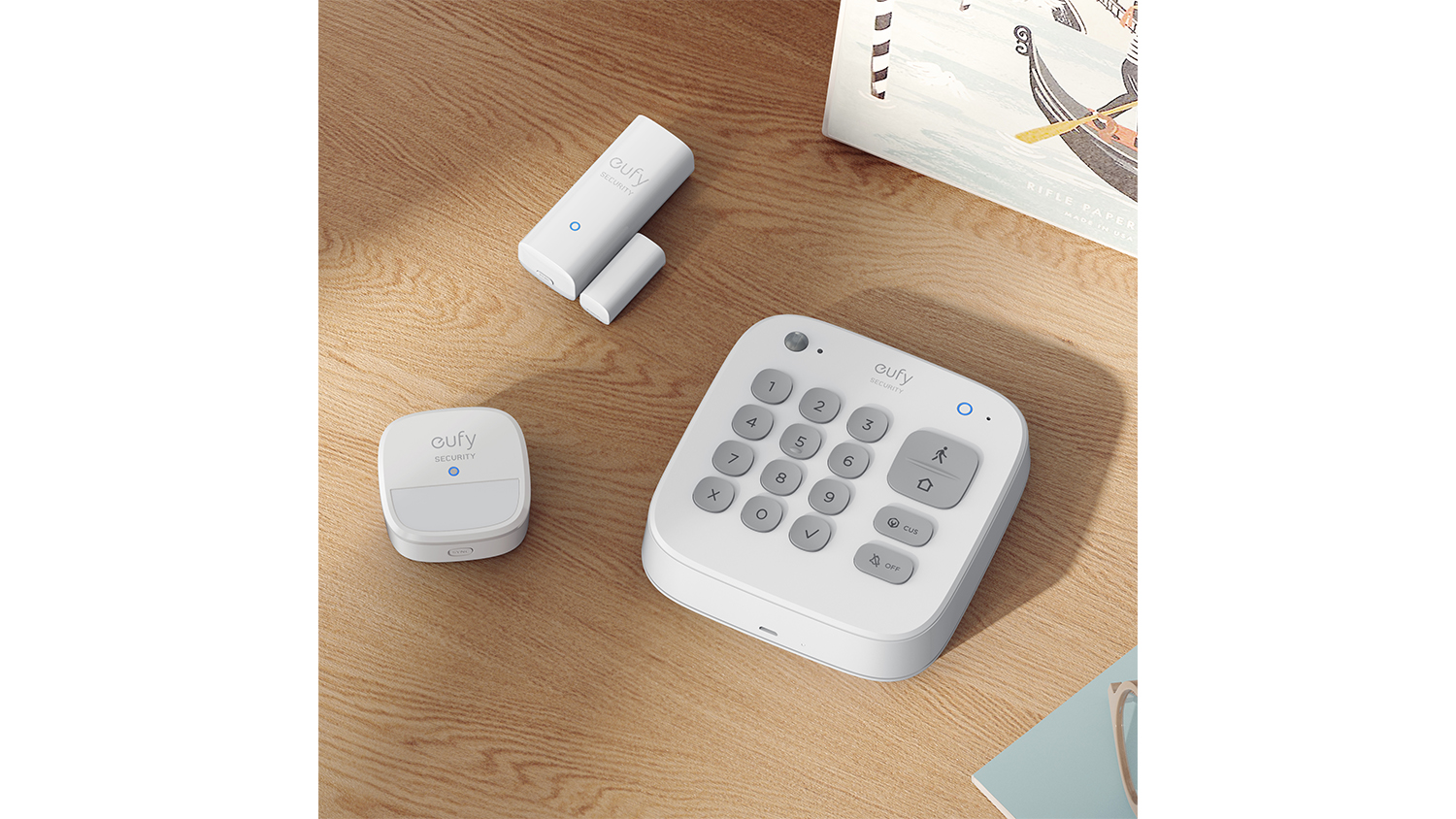 Eufy Security Alarm Keypad White (Add On, WiFi Enabled) Harvey