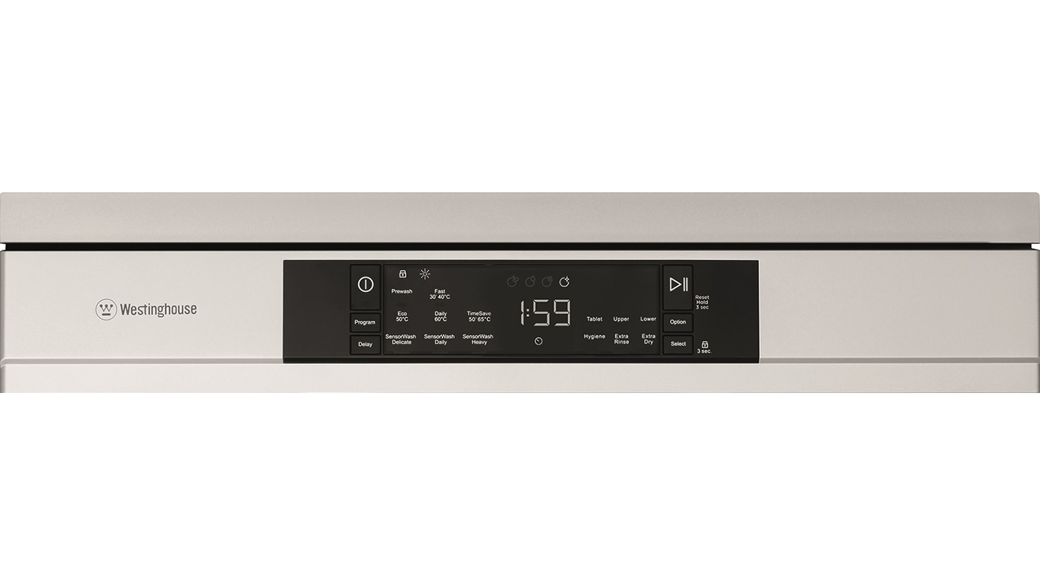 Westinghouse 15 Place Setting 8 Program Freestanding Dishwasher