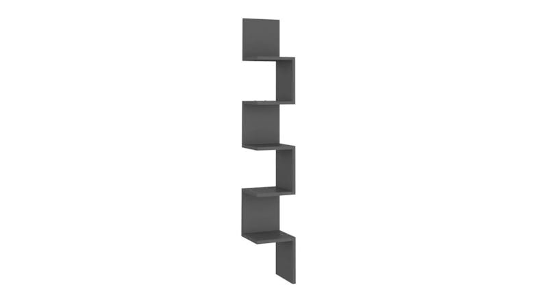 NNEVL Wall Shelves Corner 20 x 20 x 127.5cm - Grey