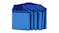 NNEVL Foldable Dog Swimming Pool 120 x 30cm - Blue