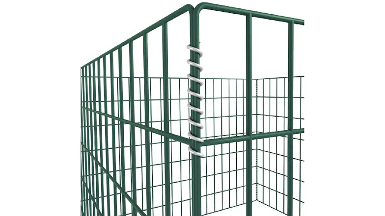 NNEVL Composter Square Mesh 100 x 100 x 70cm