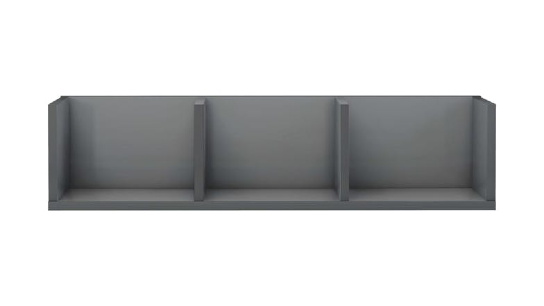 NNEVL Wall Shelves CD 75 x 18 x 18cm - Gloss Grey