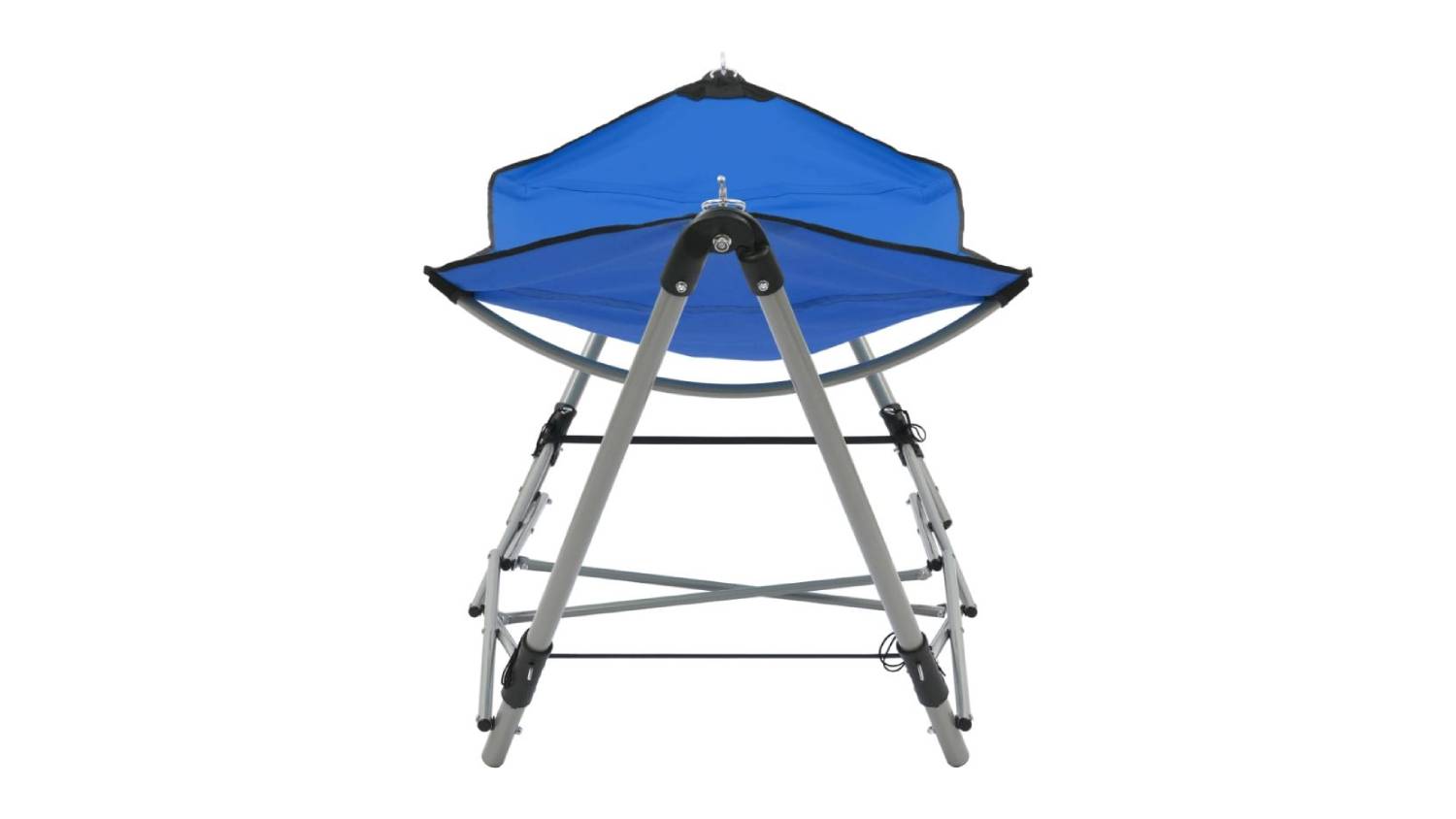 NNEVL Hammock w/ Folding Stand 214 x 76 x 70cm - Blue