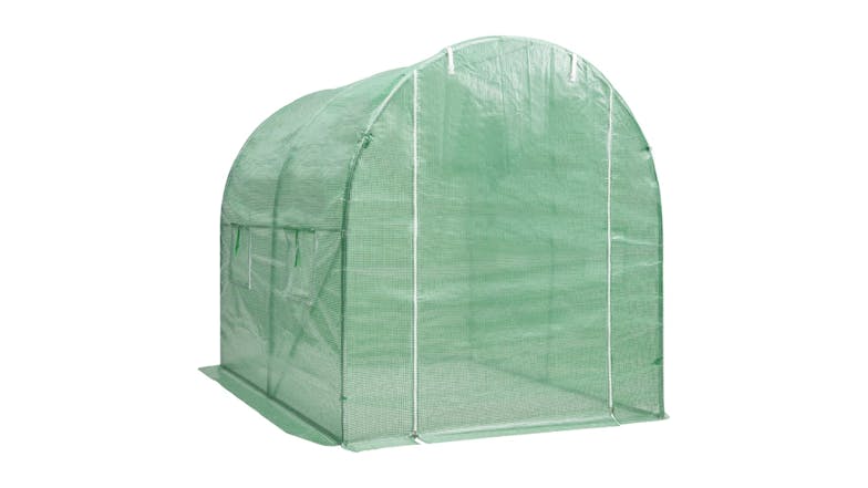 NNEVL Greenhouse w/ Windows 2 x 2 x 2m - Green