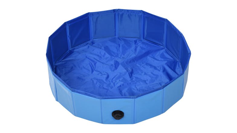 NNEVL Foldable Dog Swimming Pool 80 x 20cm - Blue