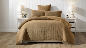 Charlton Toffee Coverlet Set by L'Avenue