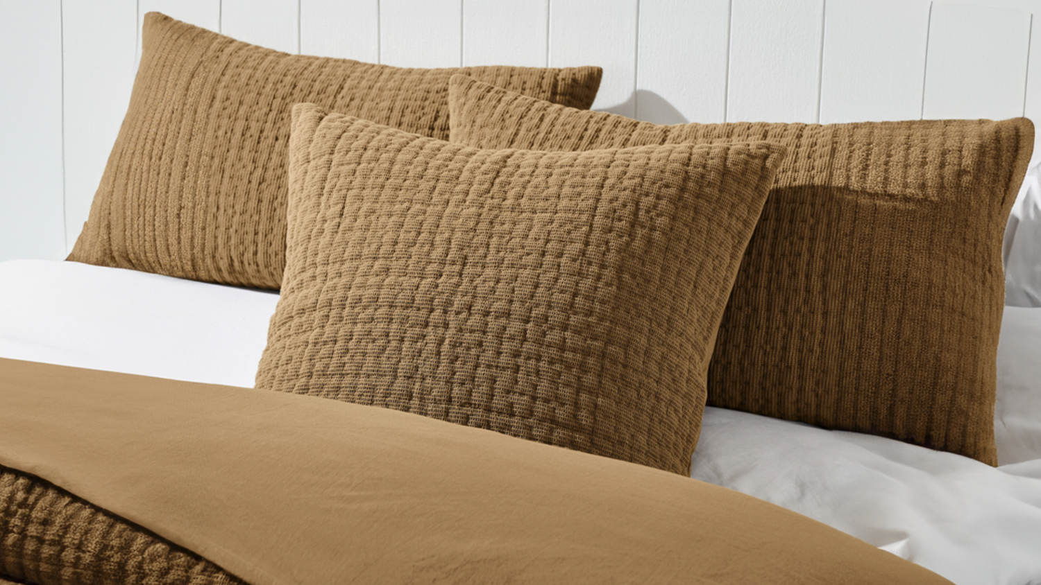 Charlton Toffee European Pillowcase by L'Avenue Harvey Norman New Zealand
