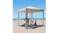 Easy Days Portable Beach Cabana Gazebo 2 x 2m - Cream