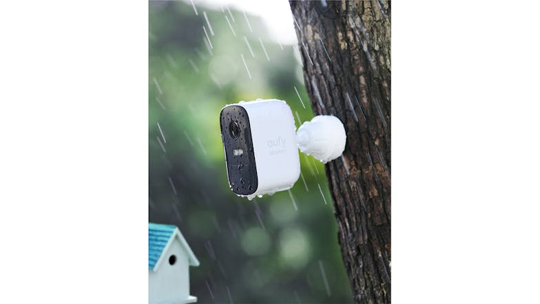 Eufy Cam 2C Pro 2K Outdoor Wireless Smart Security Add On Camera (White)