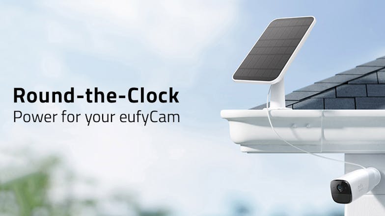 Eufy Solar Panel Charger for Eufy Camera - White