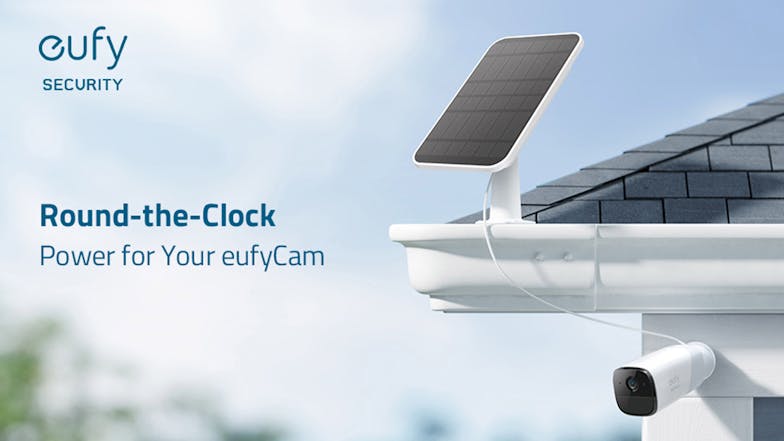 Eufy Solar Panel Charger for Eufy Camera - White
