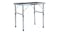 NNEVL Camping Table Folding 60 x 45cm - Grey/Aluminum