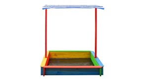 NNEVL Sandbox Fir Wood w/ Adjustable Roof UV50 - Multicolour