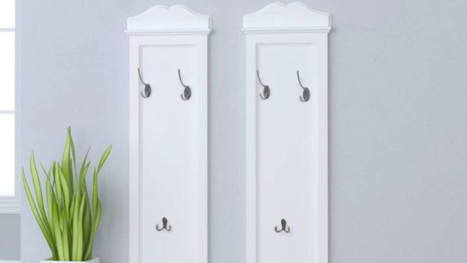 NNEVL Coat Racks 2pcs. - White