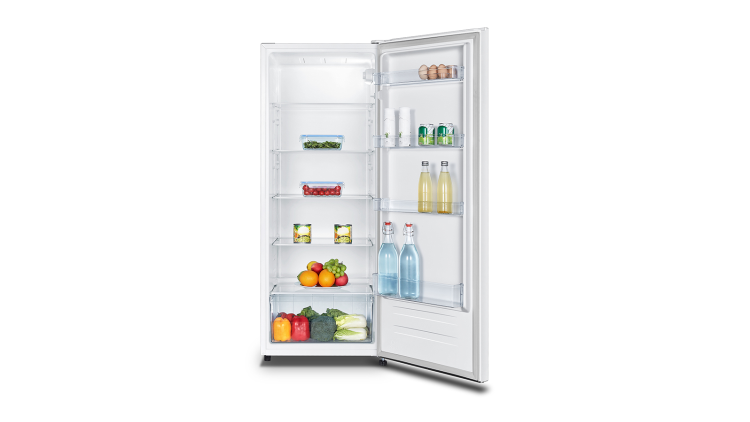 Hisense 242L Single Door Fridge - White (HRAF242)