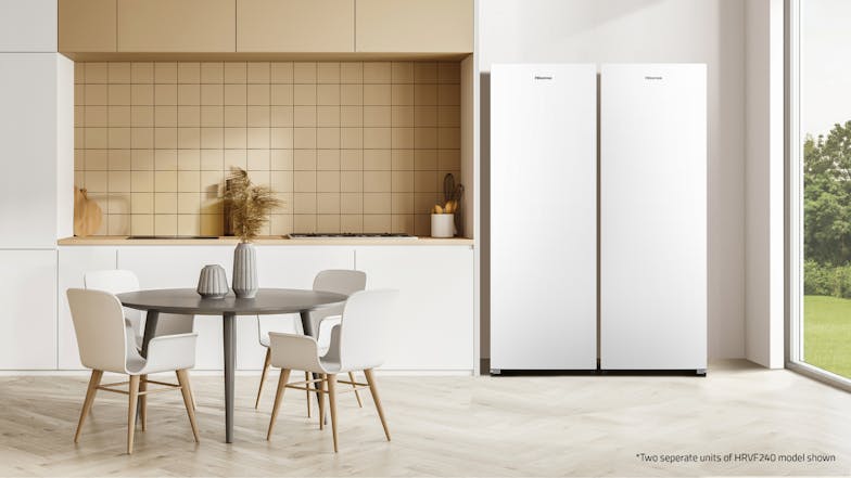 Hisense 240L Hybrid Single Door Vertical Fridge or Freezer - White (HRVF240)