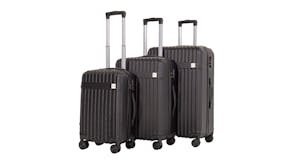 Milano Travel Luxury Luggage Set 3pcs. - Black