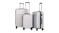 Milano Travel Luxury Luggage Set 3pcs. - Silver