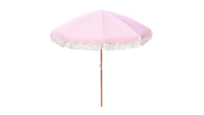 Havana 2m Outdoor Fringe Umbrella - Dusty Rose